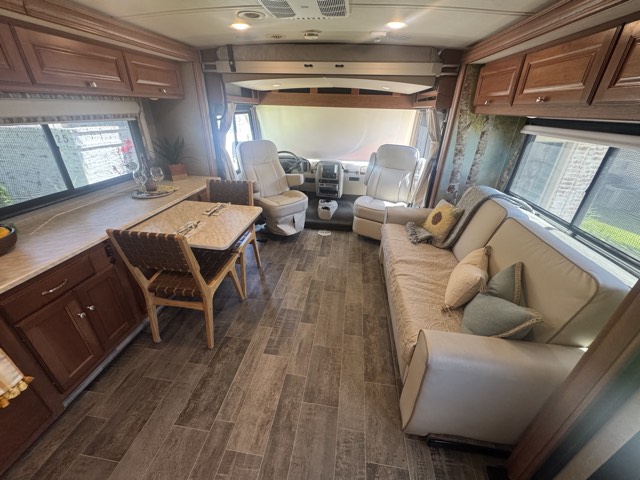 Open living area looking forward