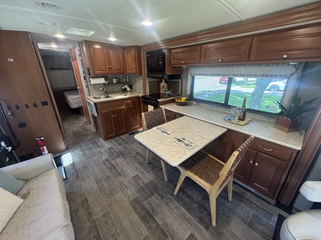 Booth dinette & galley